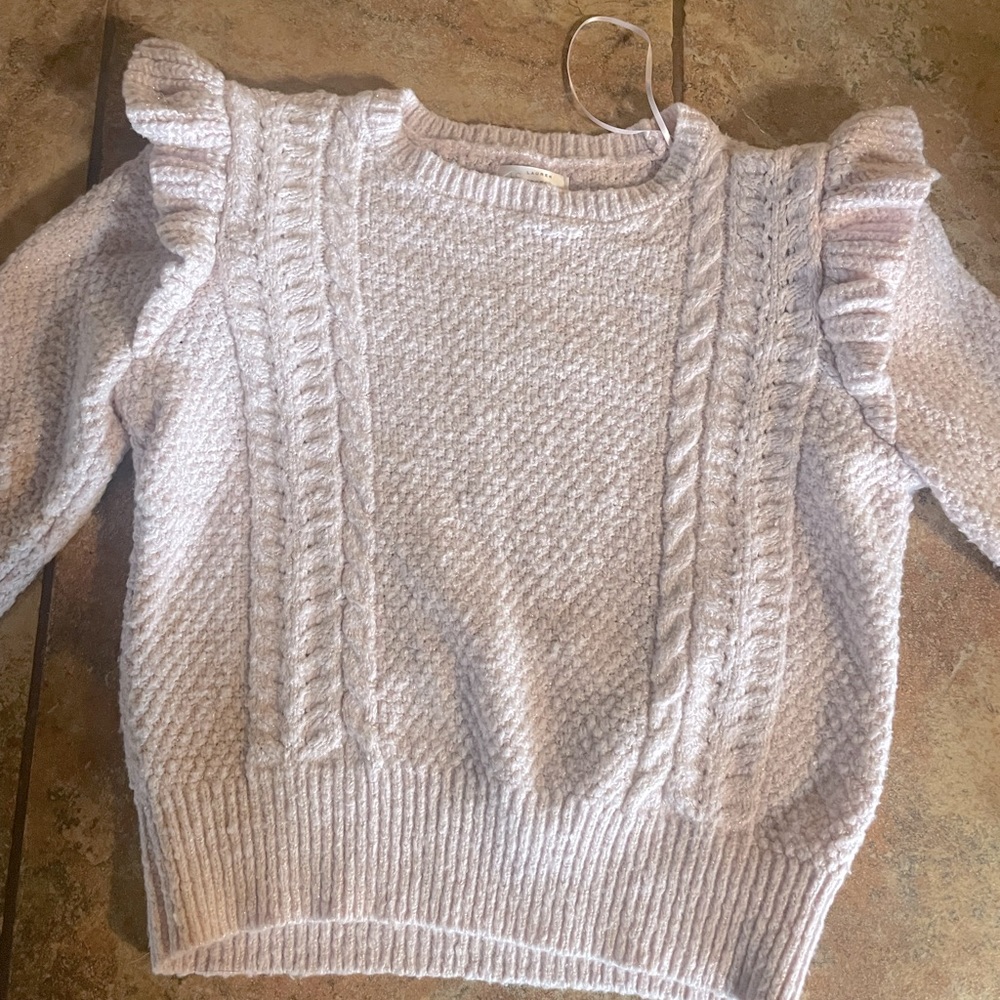 Pink ladies medium sweater. Gently warn
